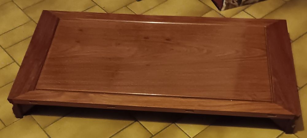Table ronde bois massif avec rallonge Meubles