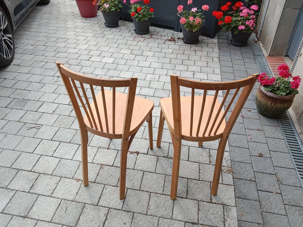 2 chaises bistrot Baumann 88 Meubles