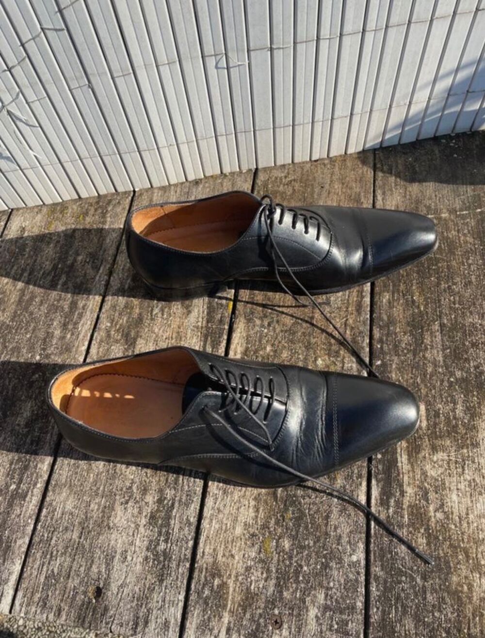 Chaussures homme pointure 42 noires Richelieus Bexley Chaussures