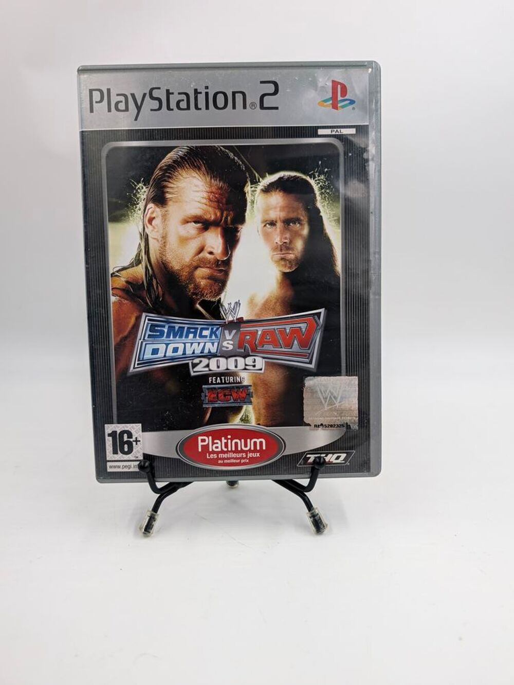 Jeu Playstation 2 SmackDown vs Raw 2009 (Platinum) en boite, Consoles et jeux vidéos