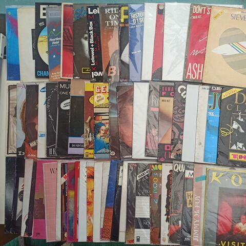 Disques Vinyles Maxi 45T Hits discothèques Années 80' & 90' 2 Pontivy (56)