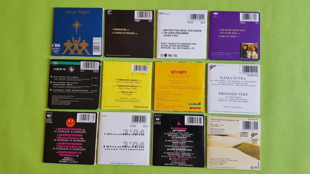 LES MINI CD CD et vinyles