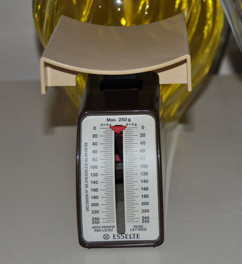 Balance pse lettre - pse bijoux ancien vintage marque ESSE 8 Orlans (45)