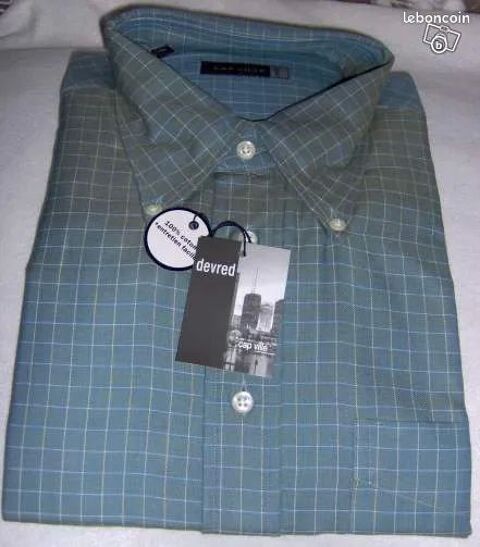 Chemise bleue DEVRED - Taille XXL 45-46 - Neuve 20 Clermont-Ferrand (63)