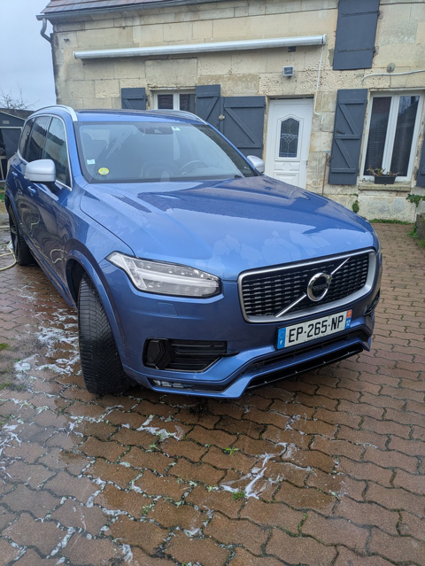 Volvo XC90 D5 AWD 235 ch Geartronic 7pl R-Design 2017 occasion Cr&eacute;py-en-Valois 60800