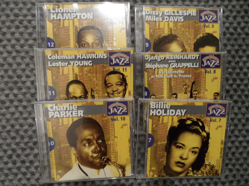Lot de 20 CD "Les triomphes du Jazz" (originaux) Audio et hifi
