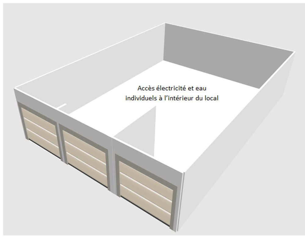 Location Parking/Garage Box garage 90m2 +Sécurisé+Électricité+Eau+Vidéo Rueil-malmaison
