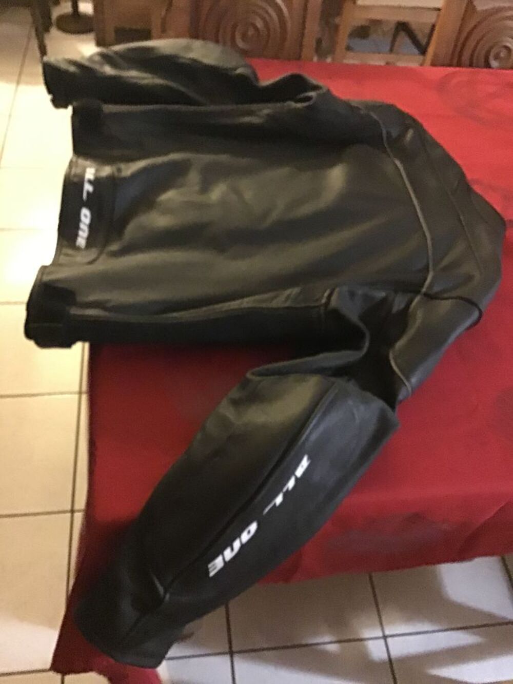 Blouson cuir moto ALL ONE Vêtements