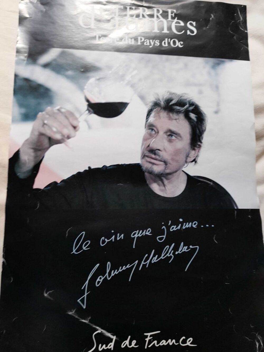 affiche Johnny Hallyday 