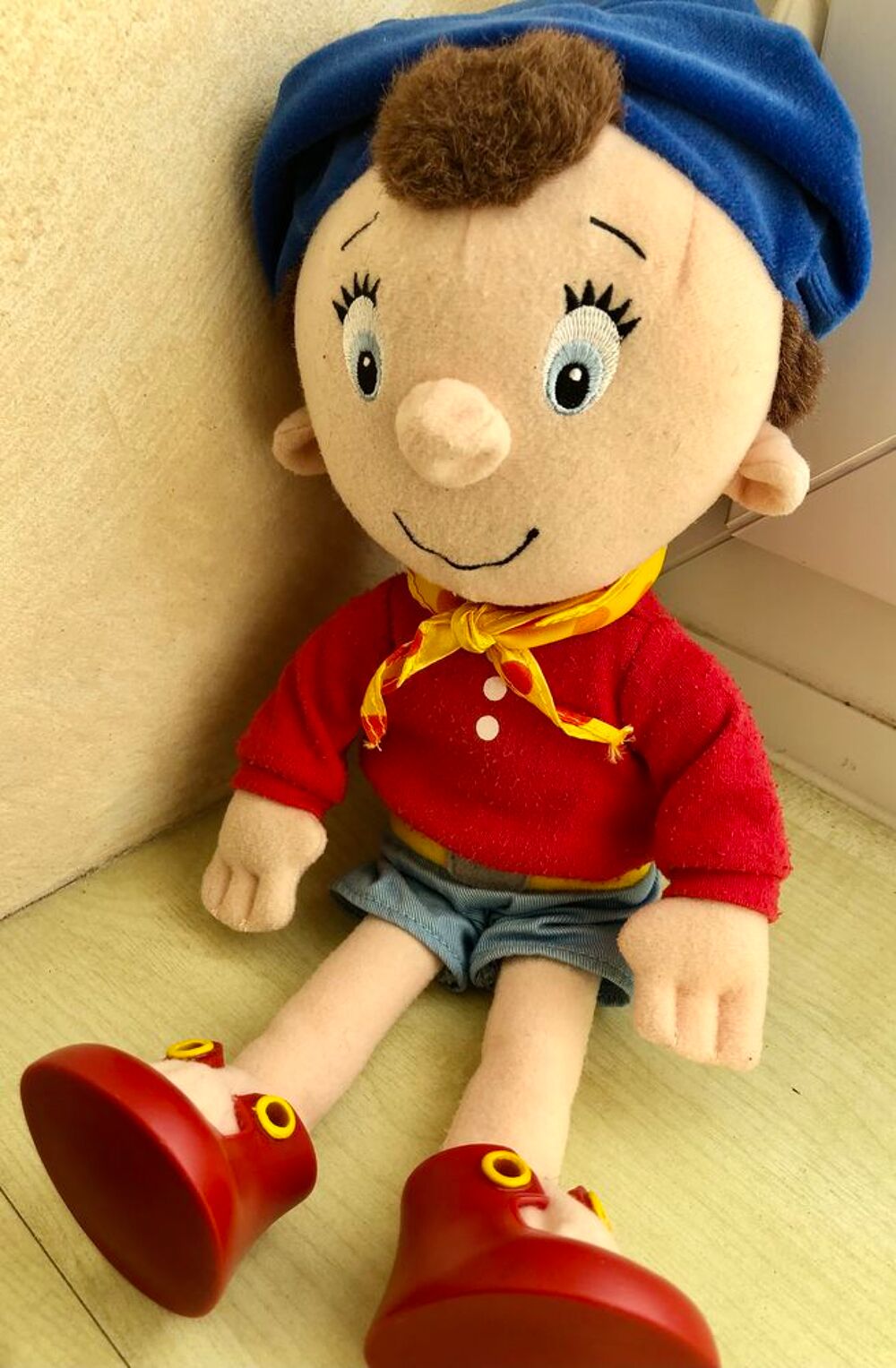 PANTIN ~ POUP&Eacute;E ~ DOUDOU OUI-OUI 36CM Jeux / jouets