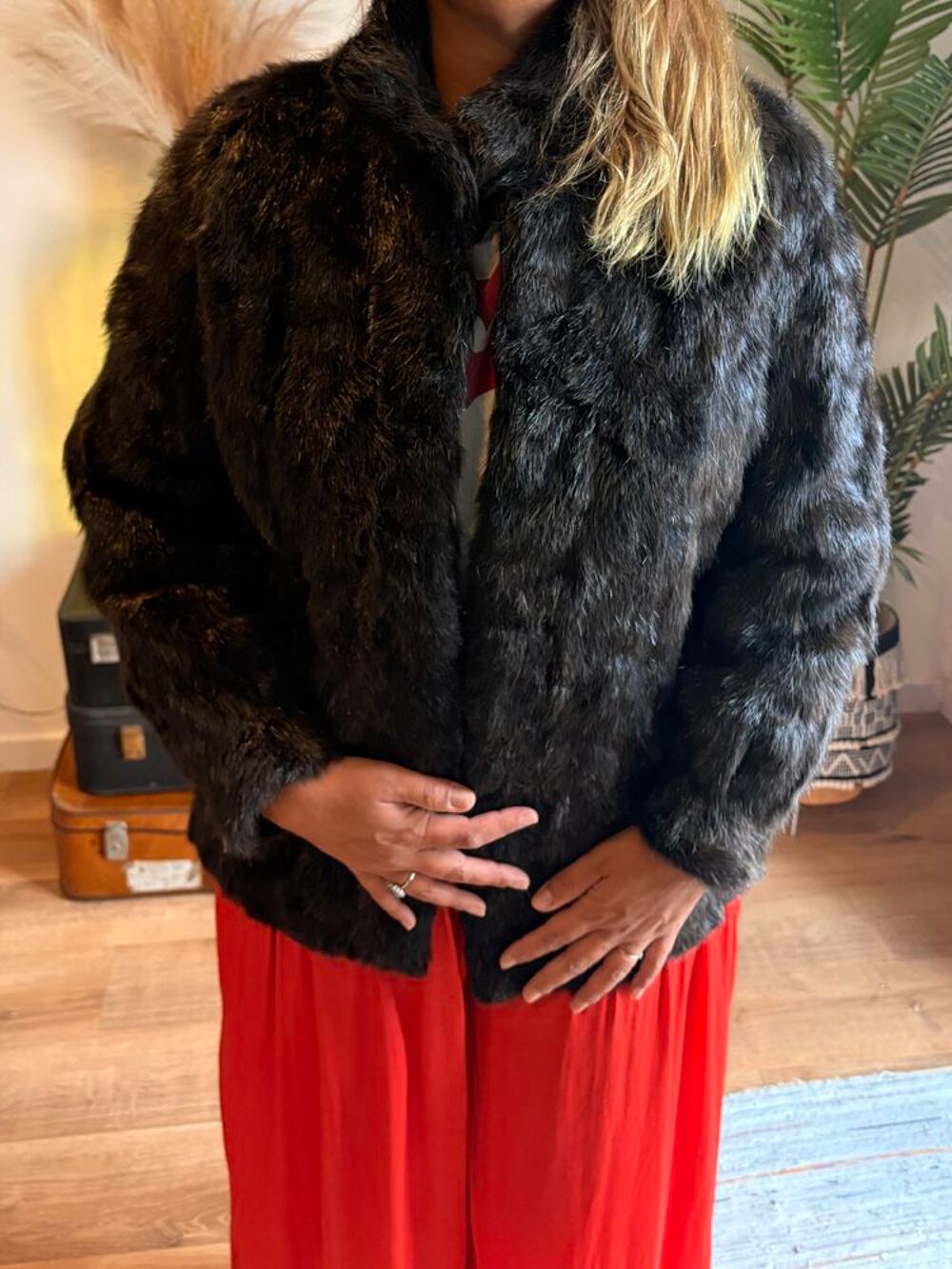 Manteau, vintage fourrure Vêtements