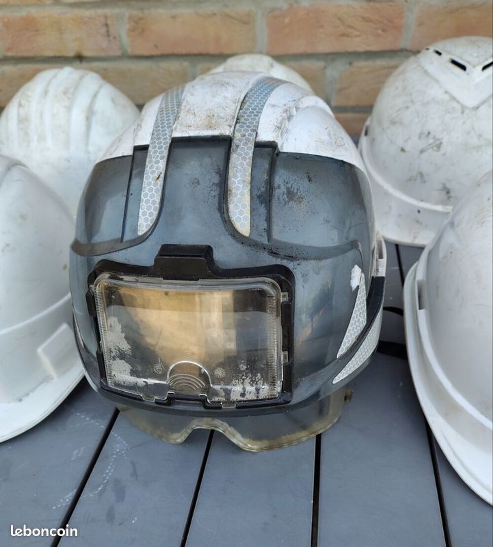 Lot de 8 Casques Chantier Bricolage