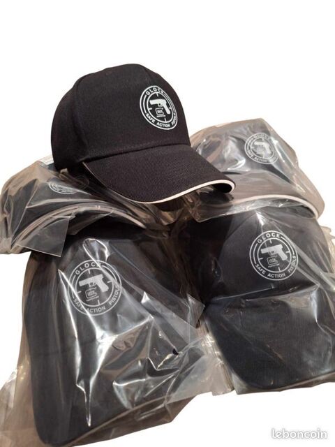 5 casquettes noir style  GLOCK  #tirSportif #Glock 39 Hurigny (71)