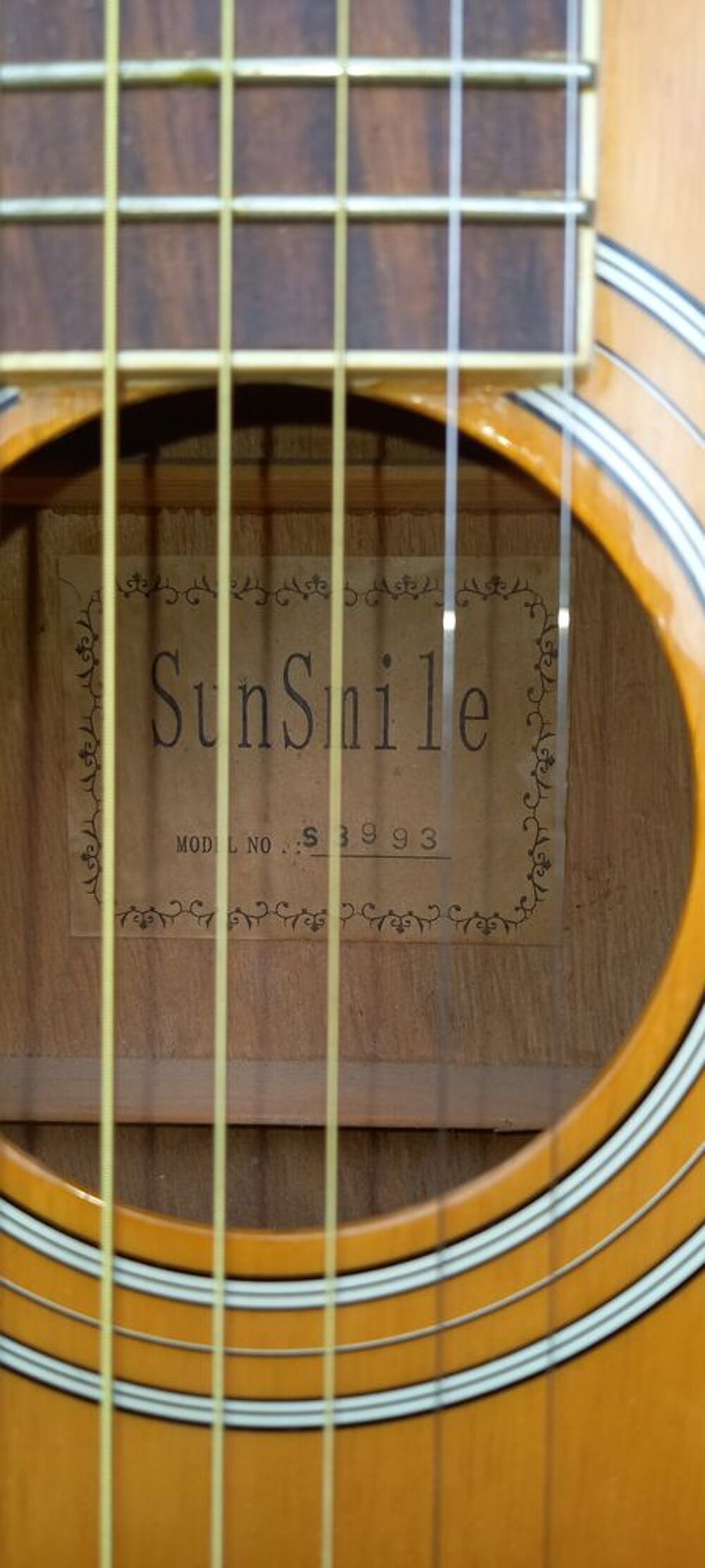 GUITARE FOLK SUNSMILE Instruments de musique
