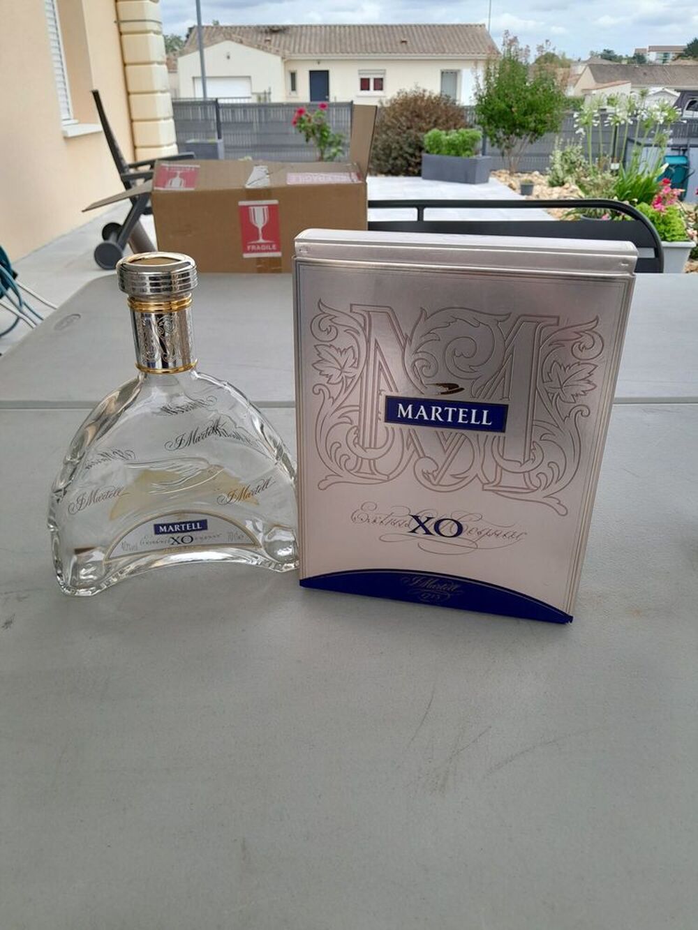 CARAFE VIDE MARTELL TEL / 0627473514 