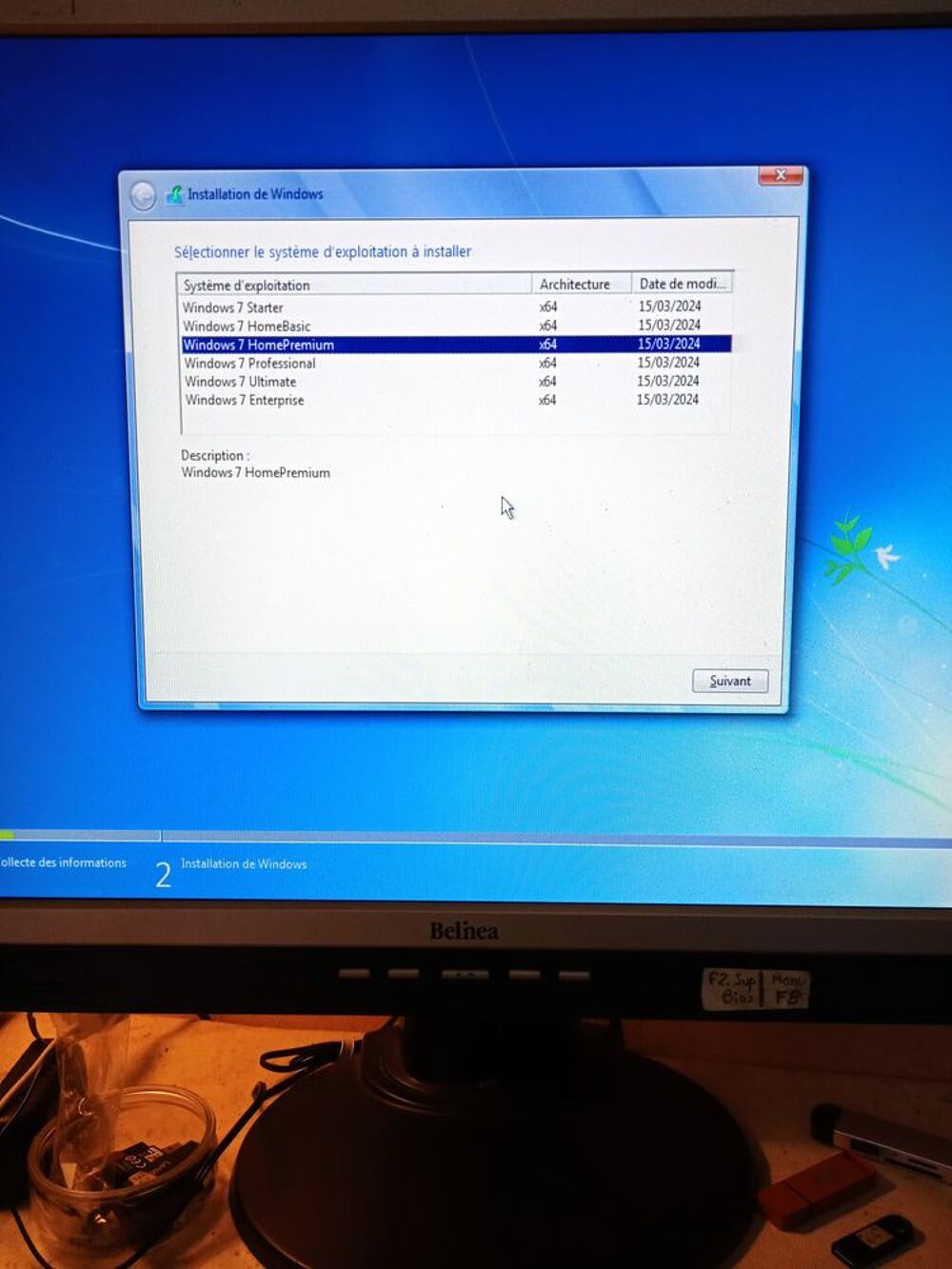 DVD Windows 7 FR - Mars 2024 Matriel informatique