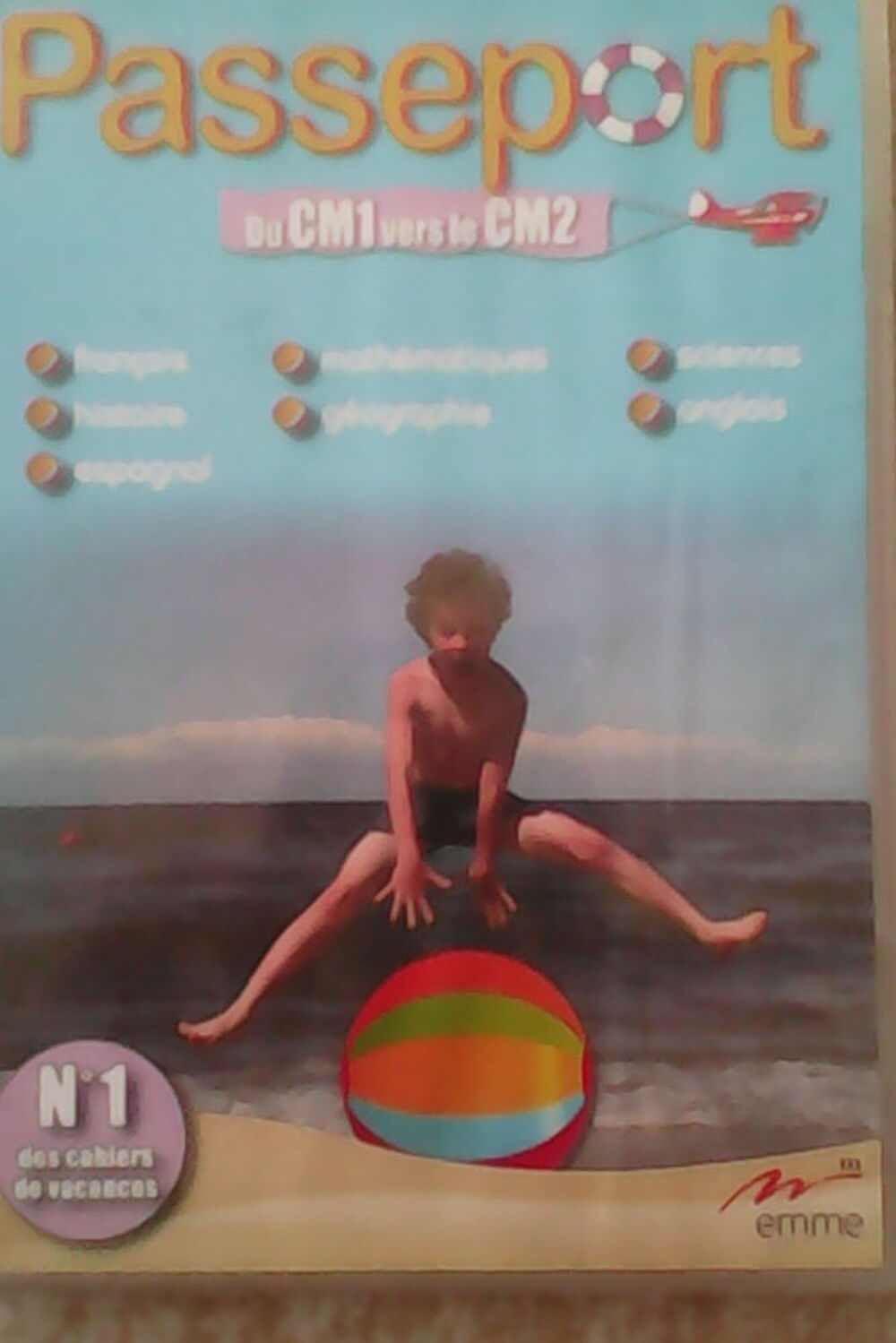 DVD cahiers de vacances passeport DVD et blu-ray