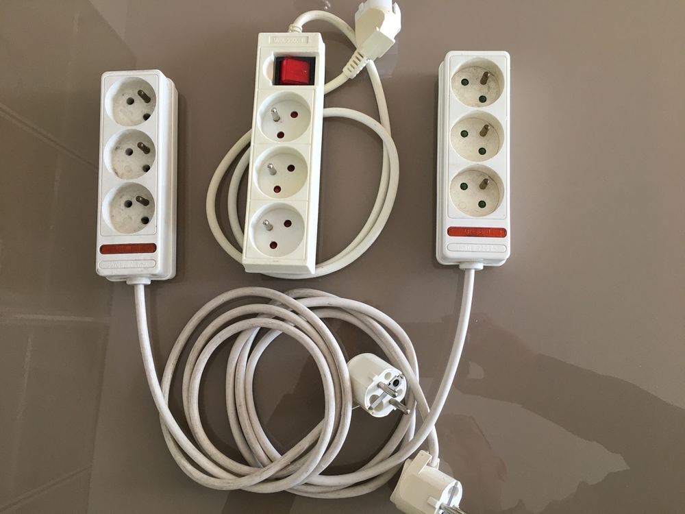 Lot bloc multiprises Bricolage