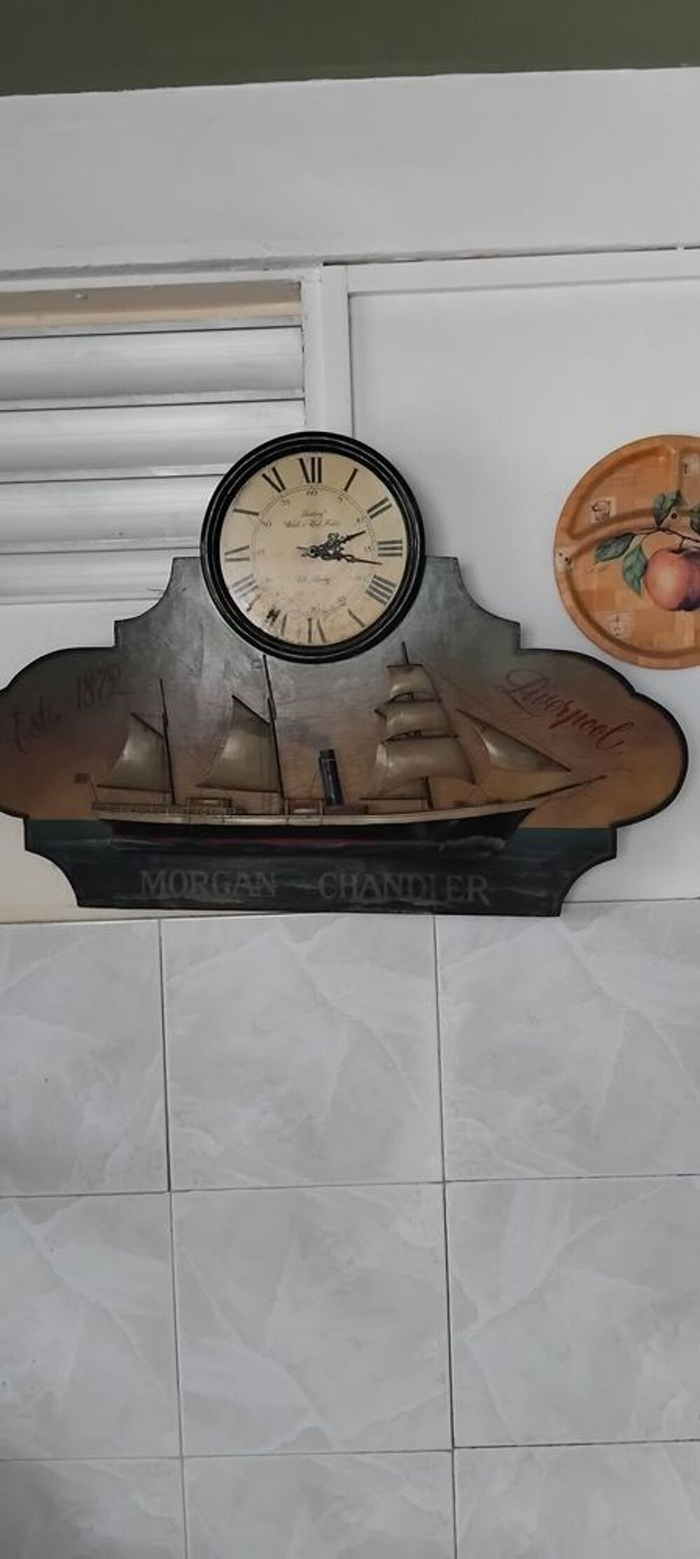 TABLEAU DESIGN AVEC REVEIL D�coration