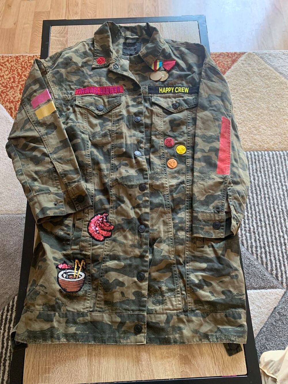 veste militaire pour femme Vêtements