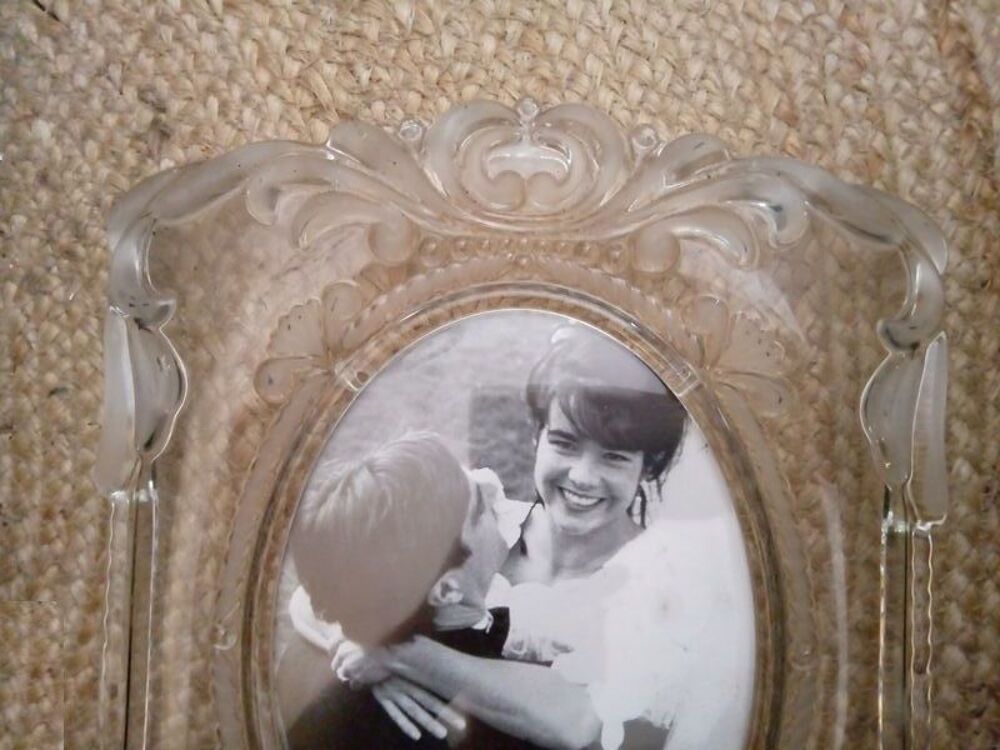 Cadre photo Walther-Glas en verre vintage Décoration