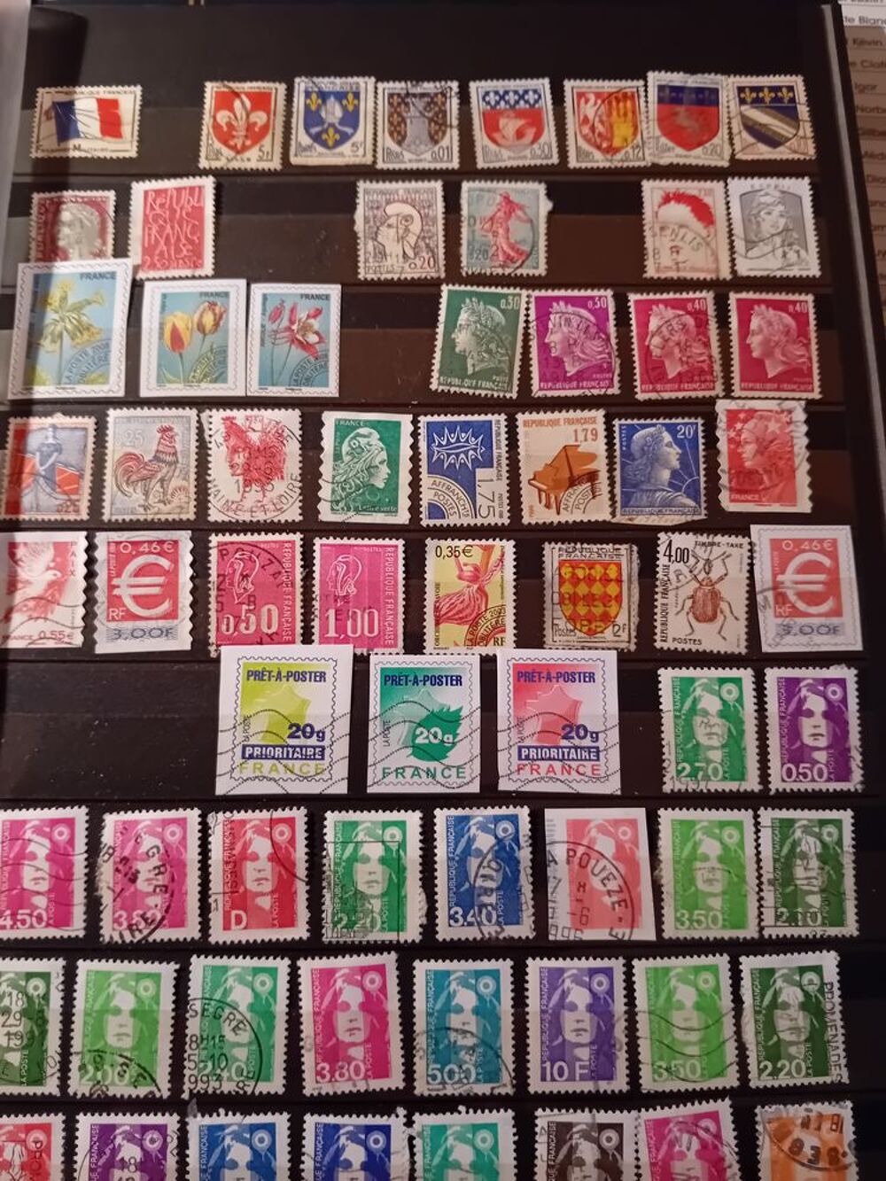 lot de timbres de France 