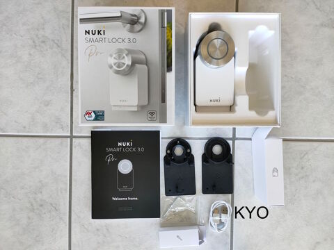 NUKI Smart Lock 3.0 PRO WIFI intgr blanc serrure connect 222 Foncine-le-Haut (39)