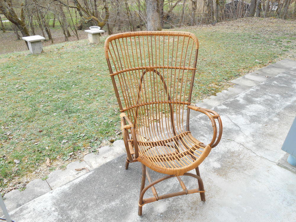fauteuil rotin Décoration