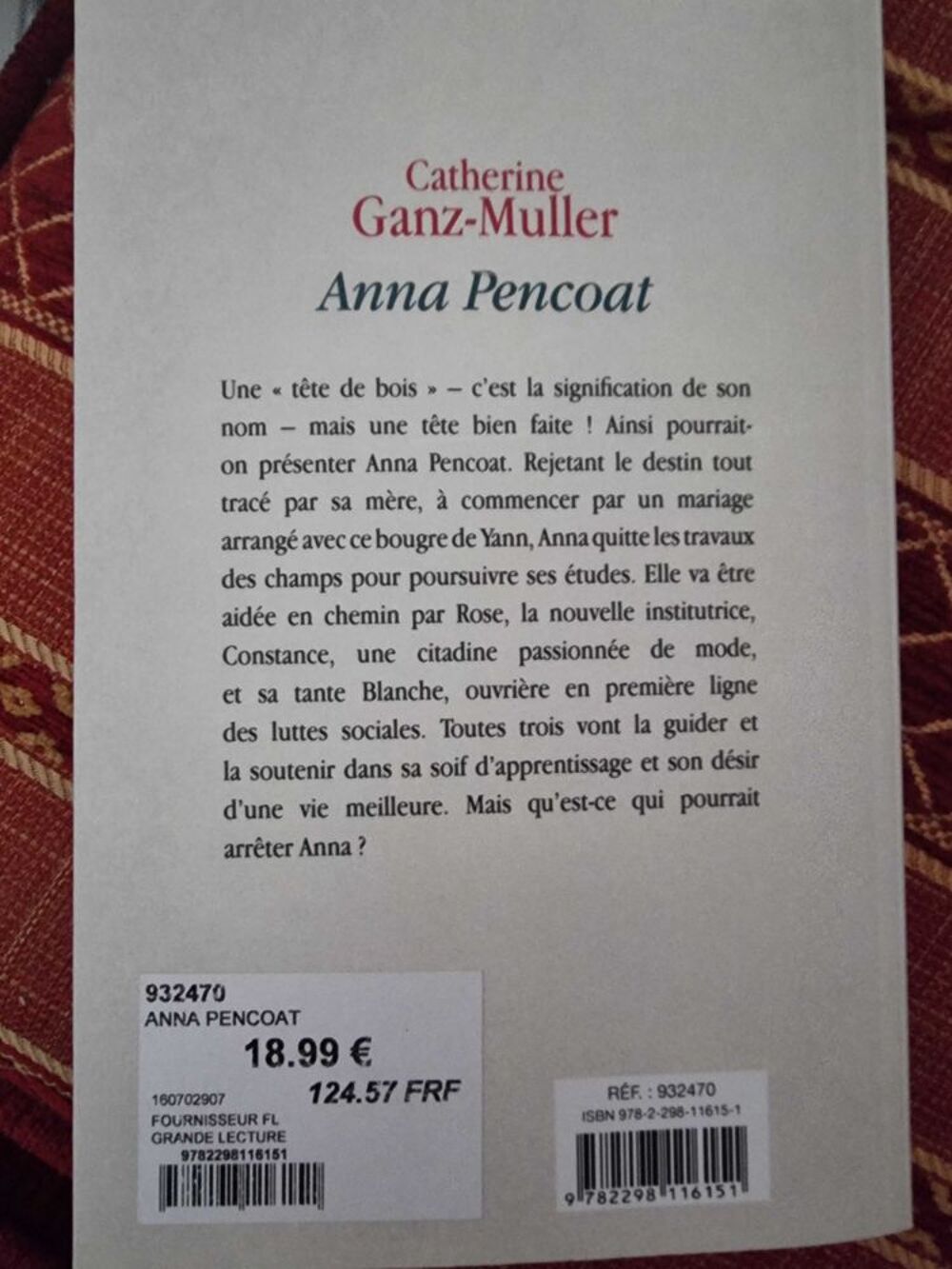 Livre de Catherine Ganz Muller Livres et BD