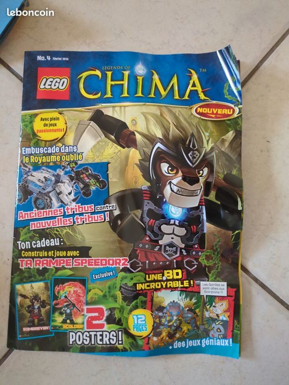 Lego Chima 70142 le planeur aigle de feu d'Eris Jeux / jouets