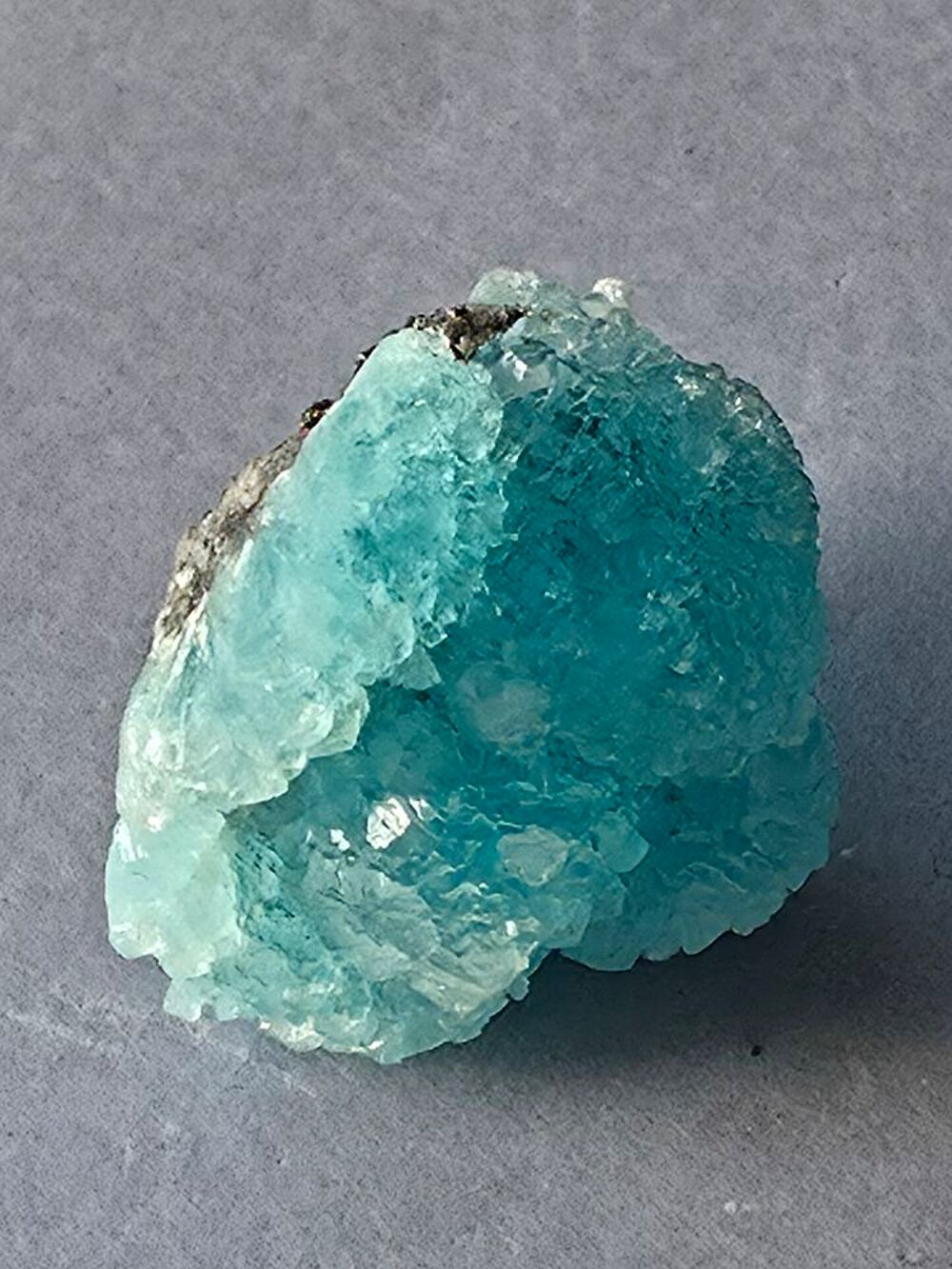 Pierre Naturelle H&eacute;mimorphite Turquoise Cristallis&eacute;e 2,5 cm 