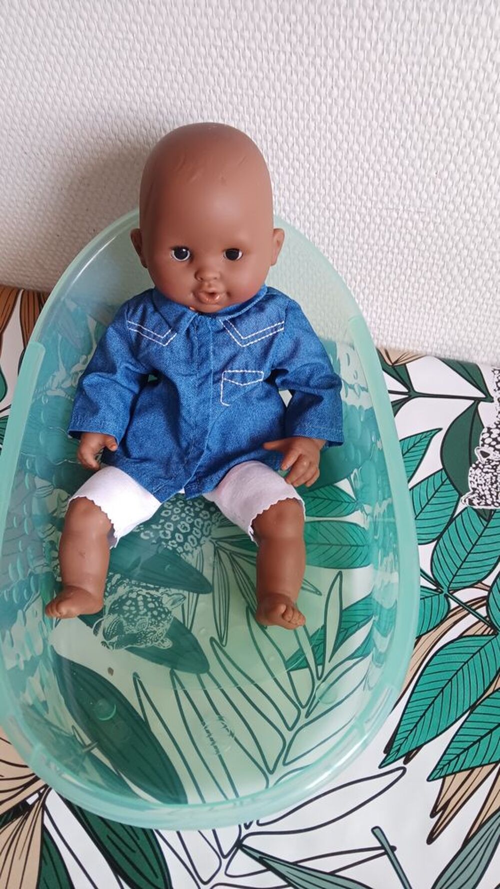 B&eacute;b&eacute; Corolle Habill&eacute; Et Sa Baignoire Tbe Jeux / jouets