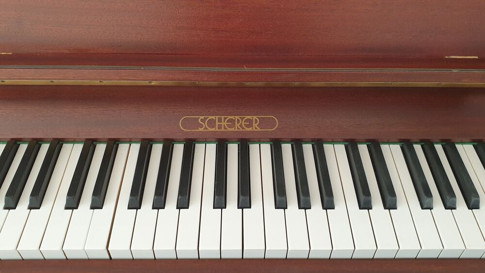 Piano d'&eacute;tude droit, SCHERER ( RIPPEN) Instruments de musique