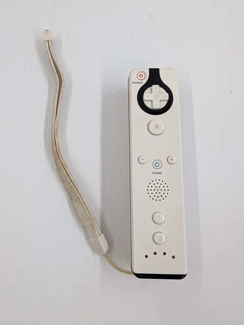 Accessoire Nintendo Wii manette blanche et noire Vulbens (74)