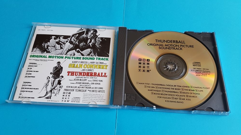 JAMES BOND CD et vinyles