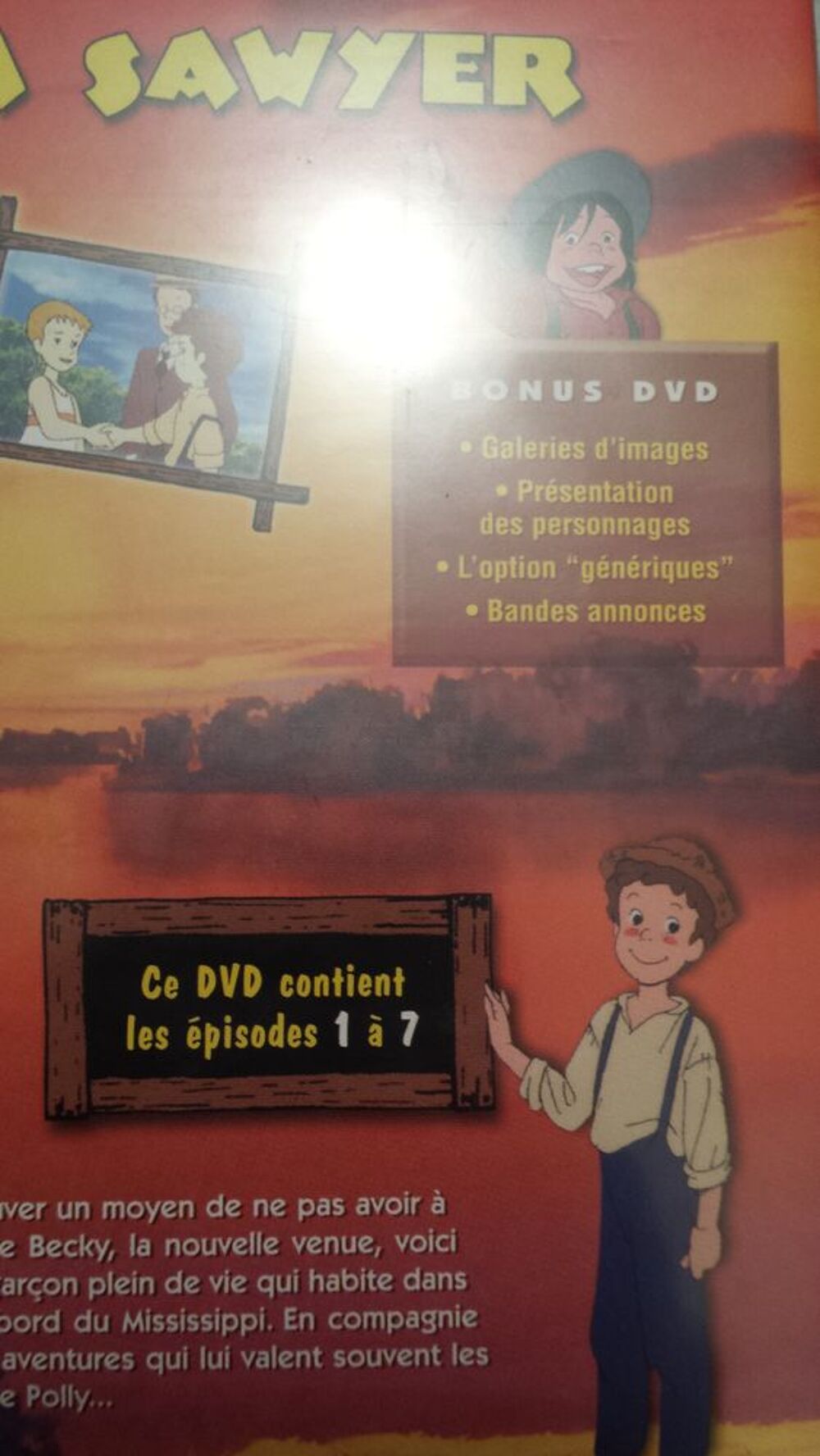 DVD TOM SAWYER
N&deg; 1
EPISODES 1 A 7
DVD et blu-ray