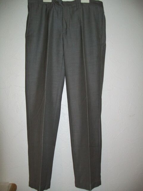 pantalon gris chiné Devred taille 38 15 Chadurie (16)