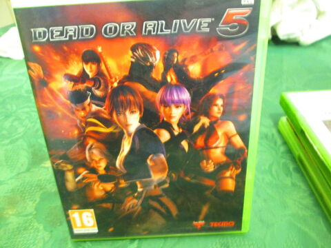 JEU XBOX 360 DEAD OR ALIVE 5 BON ETAT + LIVRET 8 Châteaurenard (13)