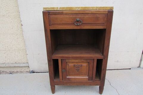 Grand chevet art d�co en noyer 90 �tampes (91)