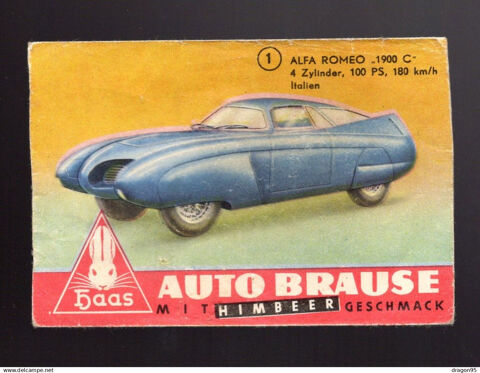 Pochettes HAAS Auto Brause - ann�es 50 - Autriche 5 Argenteuil (95)