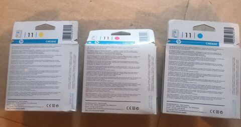 3 cartouches HP 11 couleurs 35 Grenoble (38)