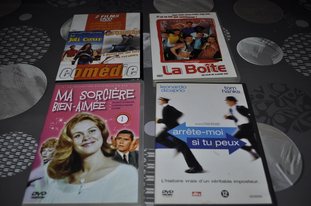 Lot de DVD avec entre autre &quot;L&eacute;onardo Dicaprio&quot; DVD et blu-ray
