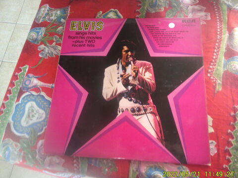 3 . Disques  Vinyles  .  ELVIS  PRESLEY ..en   T.B.E   40 Nontron (24)
