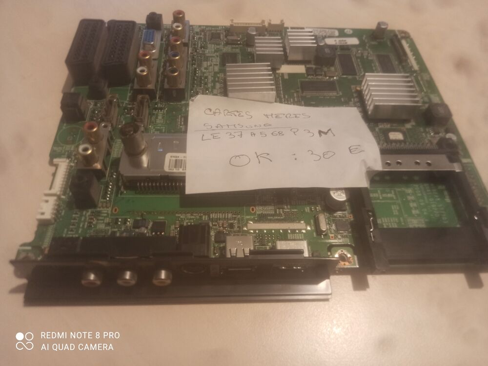 Cartes m&egrave;res tv Samsung Audio et hifi
