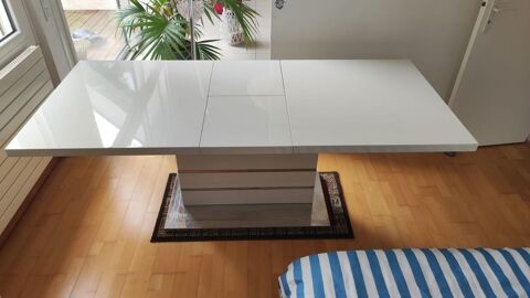 table blanc laqu 170 Petit-Mars (44)