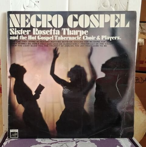 LP SISTER ROSETTA THARPE - Negro Gospel - Saga FID FDY 2088 7 Argenteuil (95)