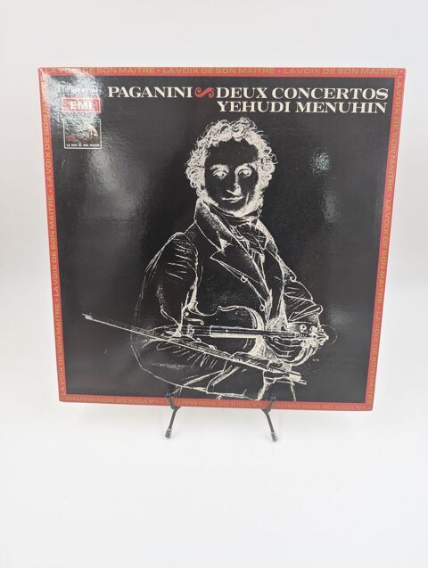 Vinyle 33 tours Paganini : Deux Concertos Yehudi Menuhin  3 Vulbens (74)