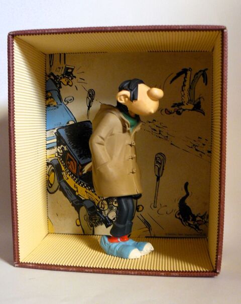 figurine Gaston Duffle Coat en boite d�cor - Leblon Delienne 180 Argenteuil (95)