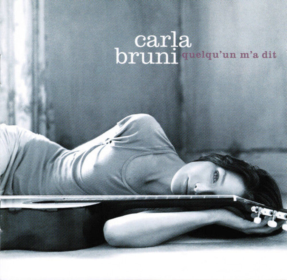 cd Carla Bruni Quelqu'un M'a Dit (&eacute;tat neuf) CD et vinyles