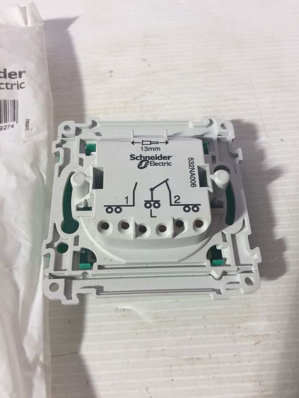 Inter va et vient Schneider ALB81051 Bricolage
